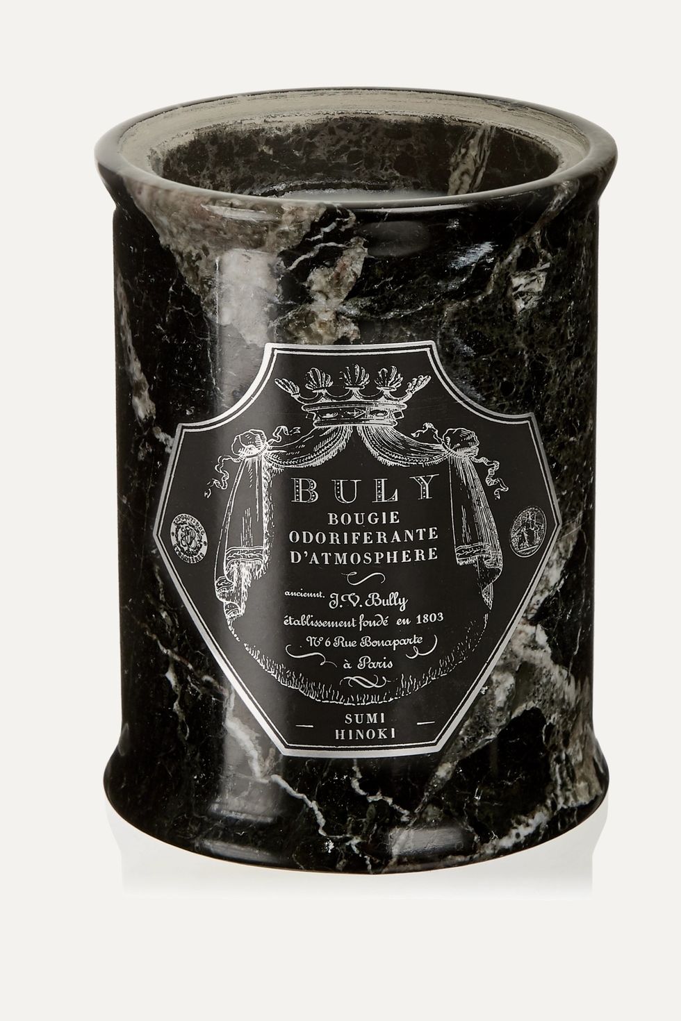 琥珀木質調香氛蠟燭﻿推薦９：Buly 1803－檜木炭香蠟燭Sumi Hinoki