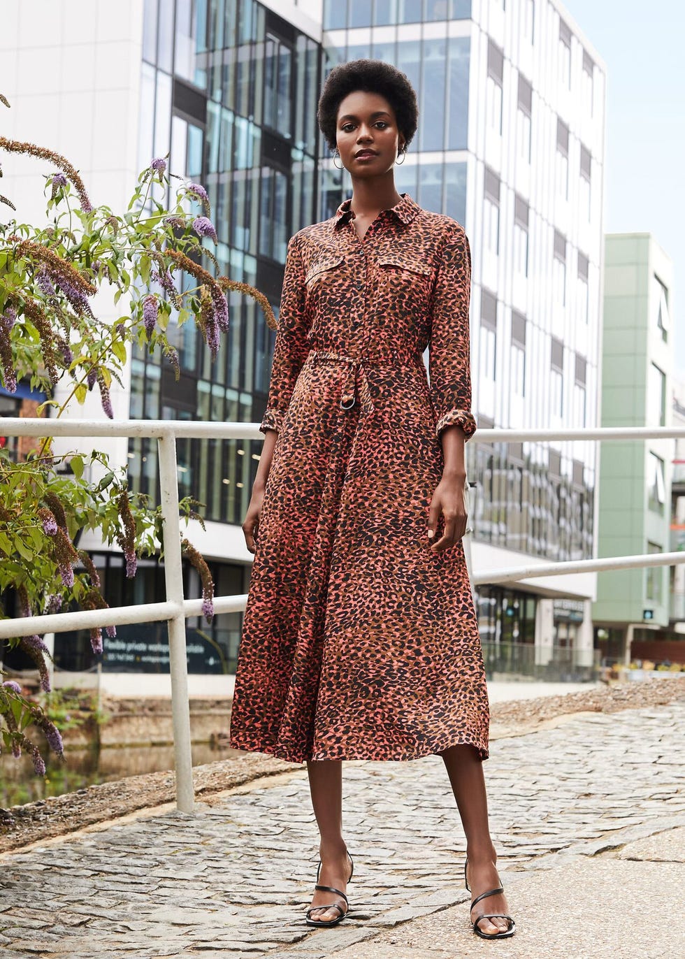 Mayumi Leopard Dress, was £120 now £96