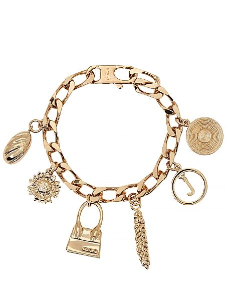 Gold-tone charm bracelet