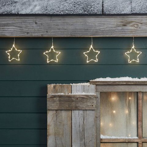 Outdoor Lights 23 Outside, Outdoor Hanging Star Light Duo
