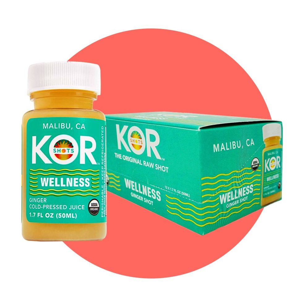 Kor Wellness Cold-Pressed Ginger Shots (24-Pack)
