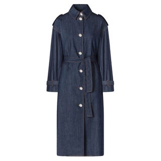 Denim Trench Coat