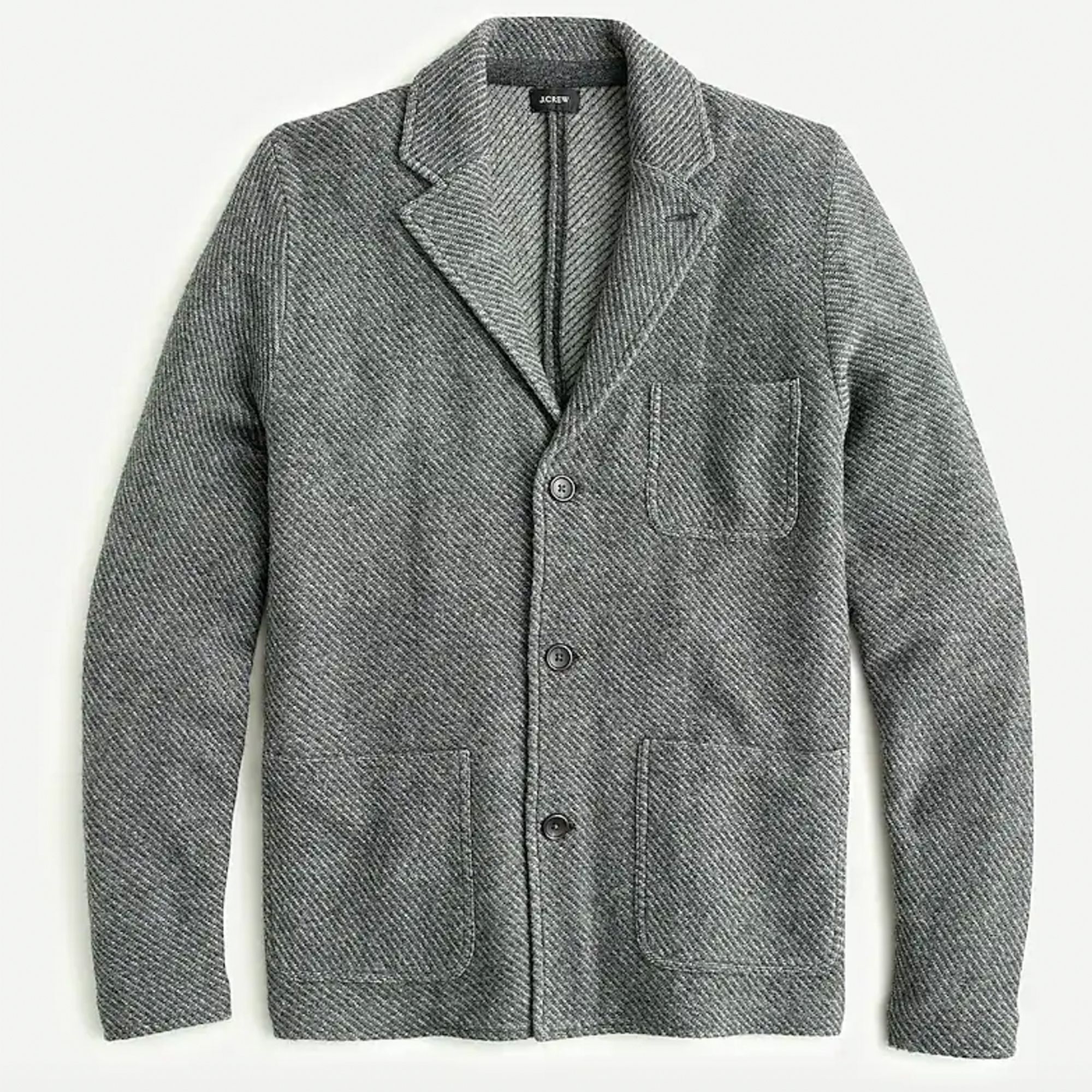 Sweater hot sale blazer jacket