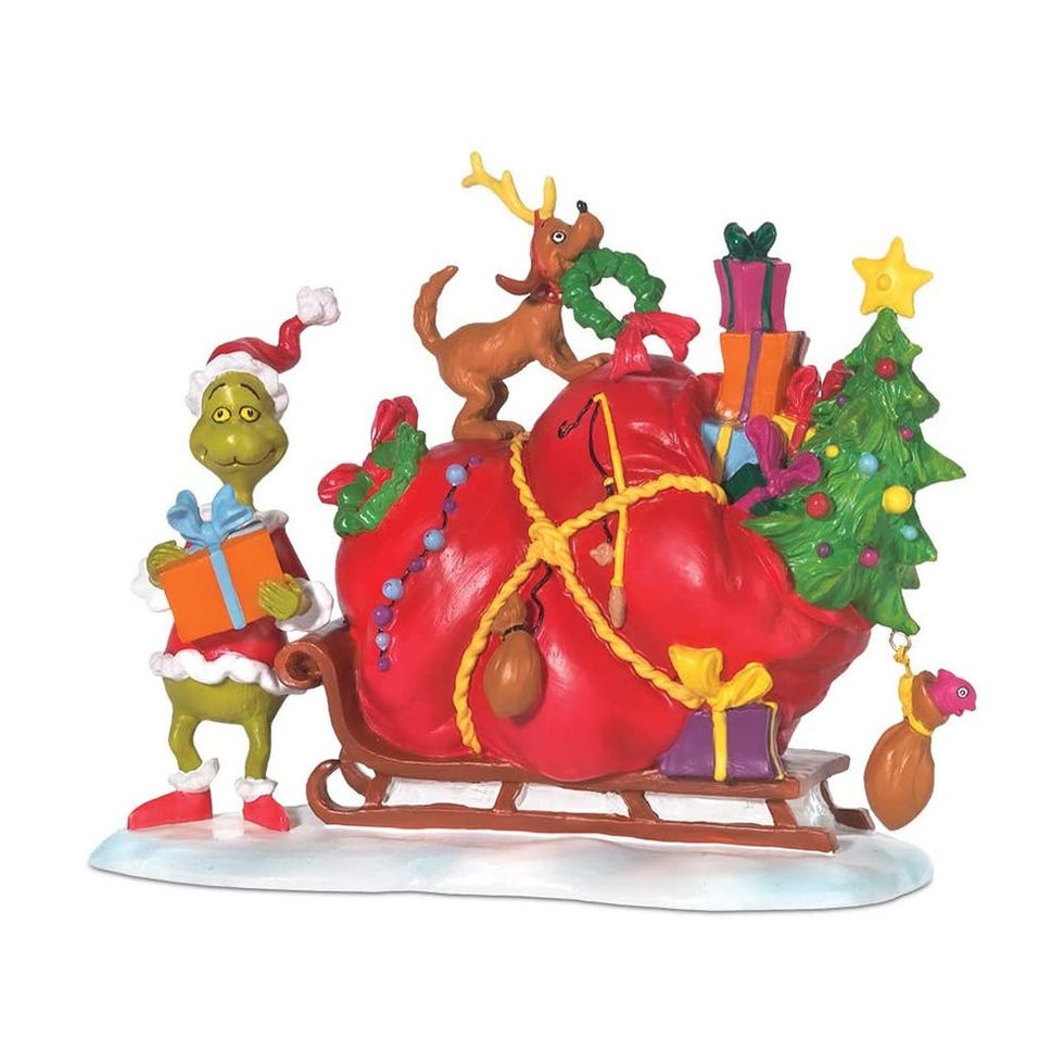 The Grinch and Santa’s Sleigh