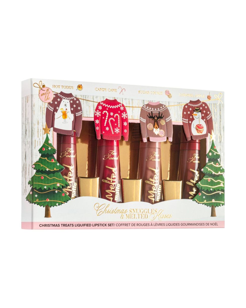 Too Faced Christmas Snuggles and Melted Kisses Liquid Lipstick Set