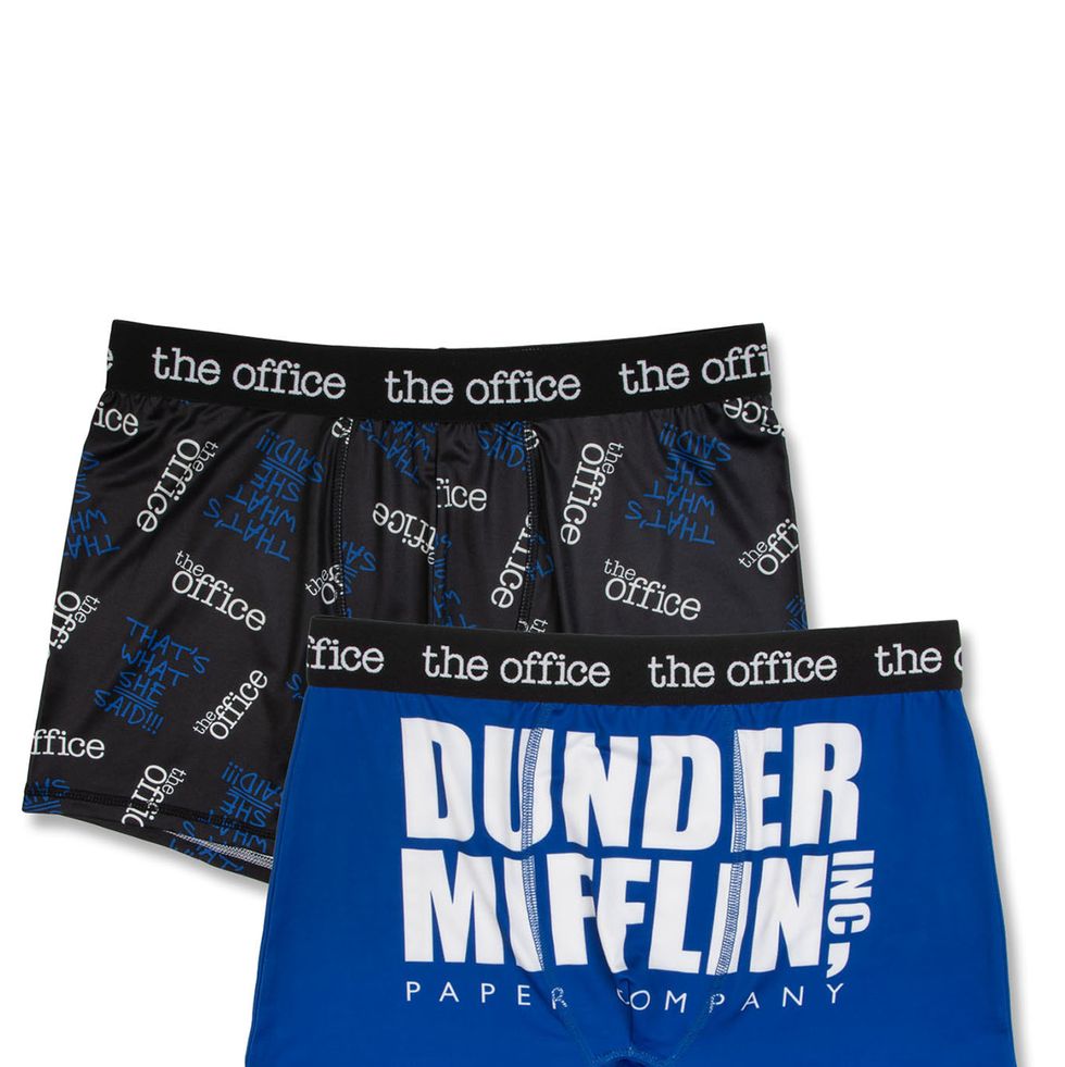 NBC The Office Dunder Mifflin Paper Company Box Logo Embroidered