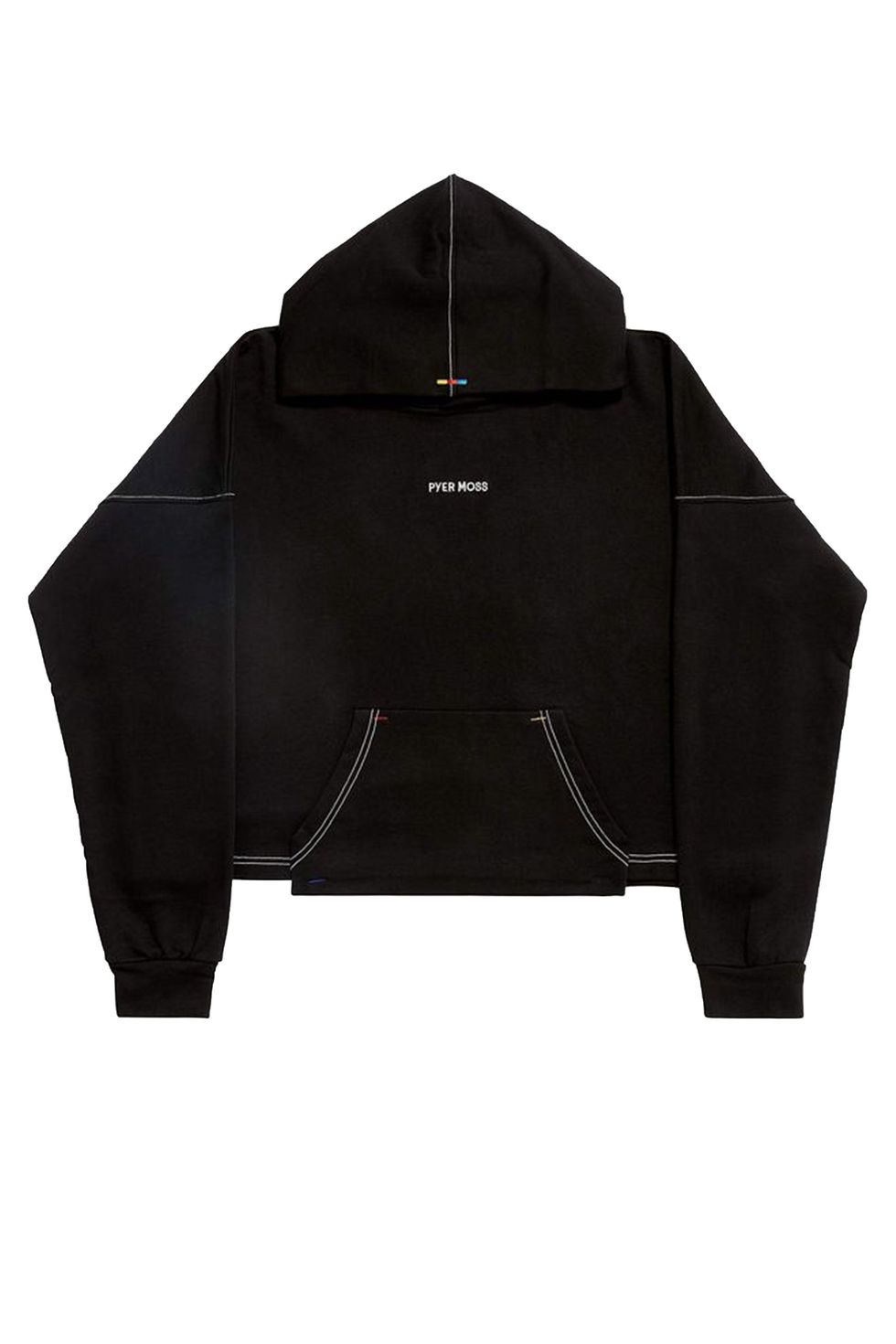Classic Logo Cropped Hoodie