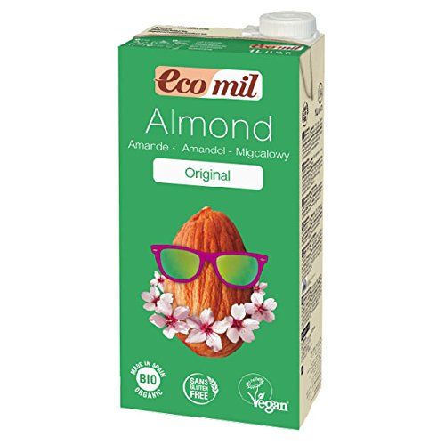 EcoMil 有機アーモンドミルク(アガベシロップ入り)1000ml