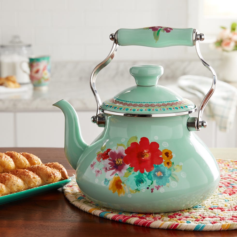 The Pioneer Woman Breezy Blossom Tea Kettle