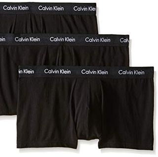 Calvin Klein Men's Cotton Stretch Low Rise Trunks