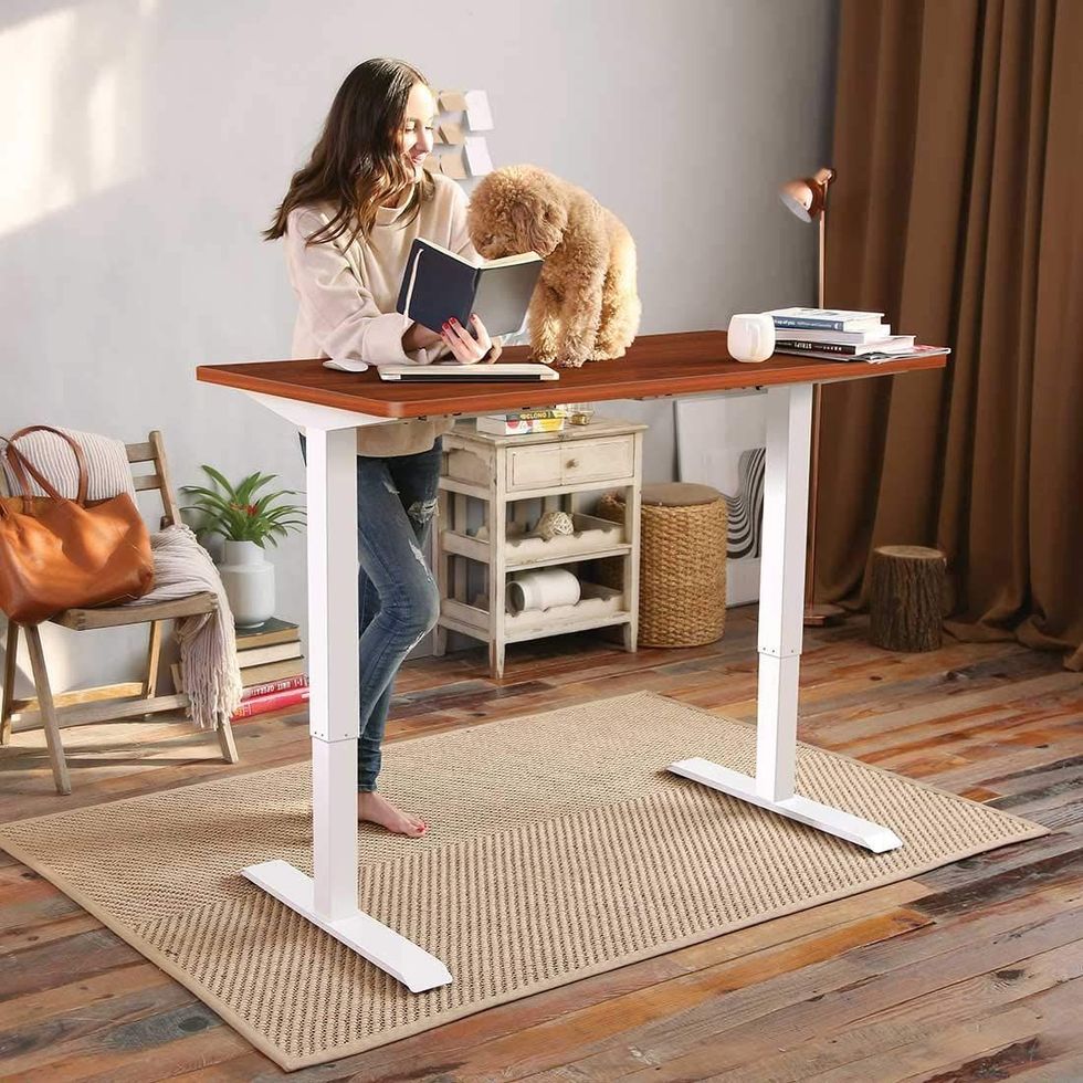 Review: Flexispot Adjustable Standing Desk On Sale for $160 Off - Forbes  Vetted