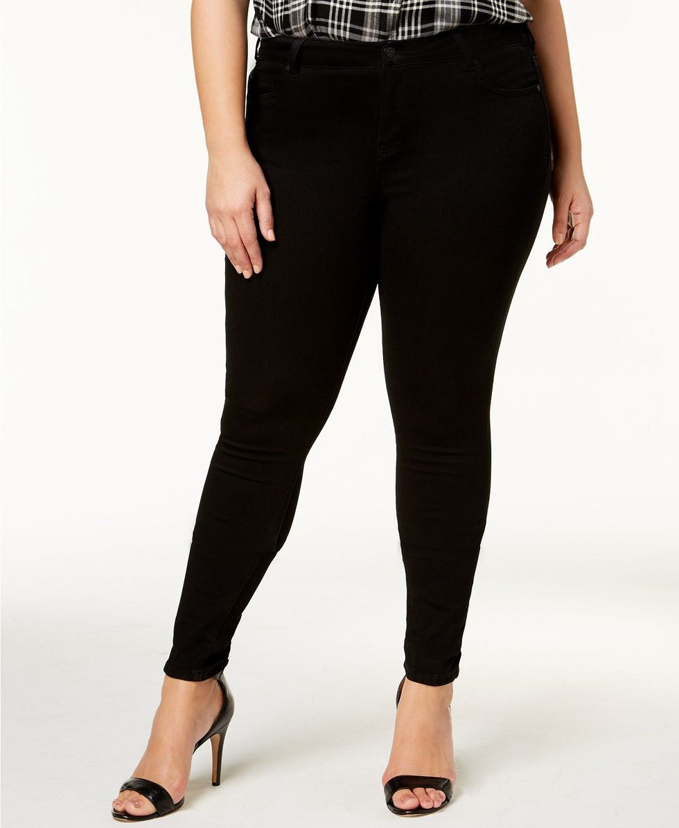 Trendy Plus Size Infinite Stretch Super-Skinny Jeans