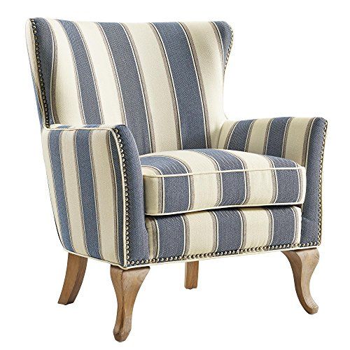 Blue farmhouse deals accent chair