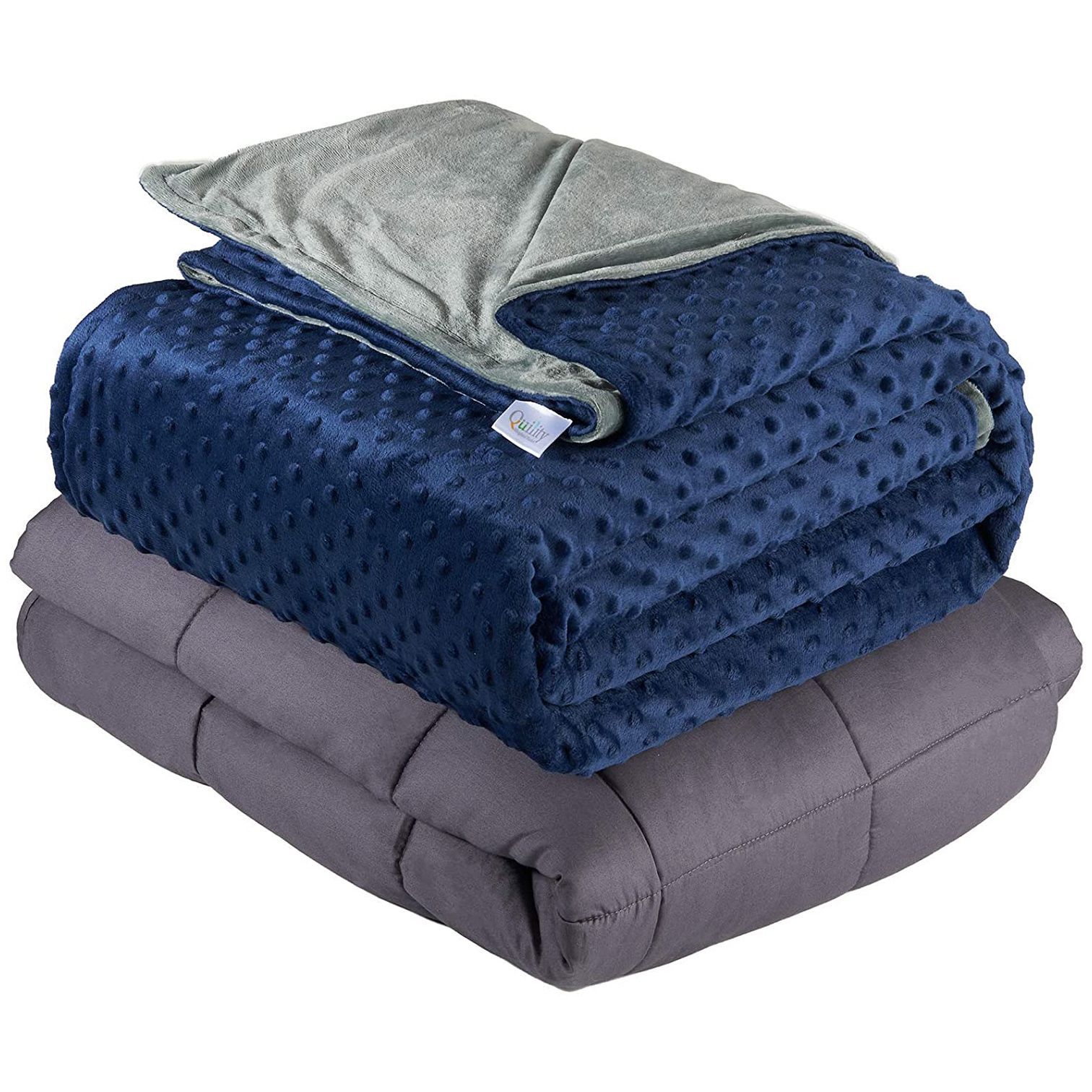PONFE Weighted Blanket 100% Cotton Weighted Throw Blanket 15lbs. 