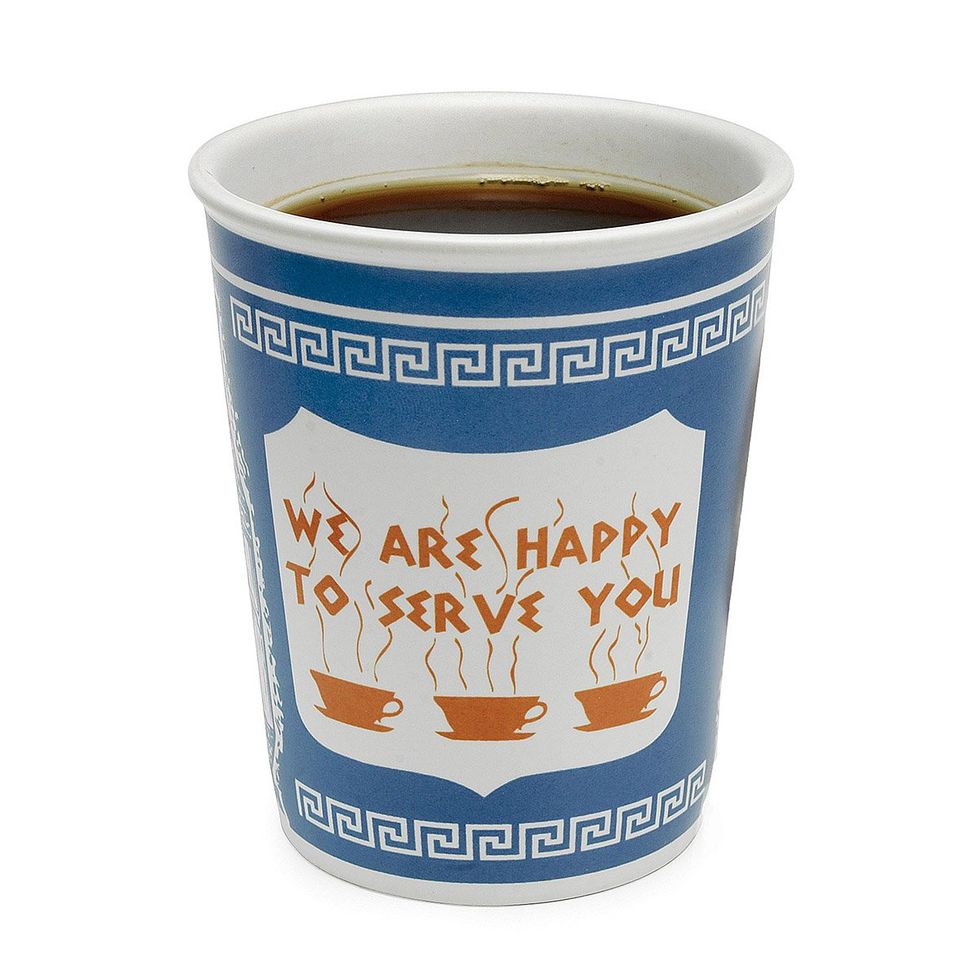 Ceramic Greek Coffee Cup