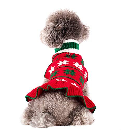 holiday time dog sweater