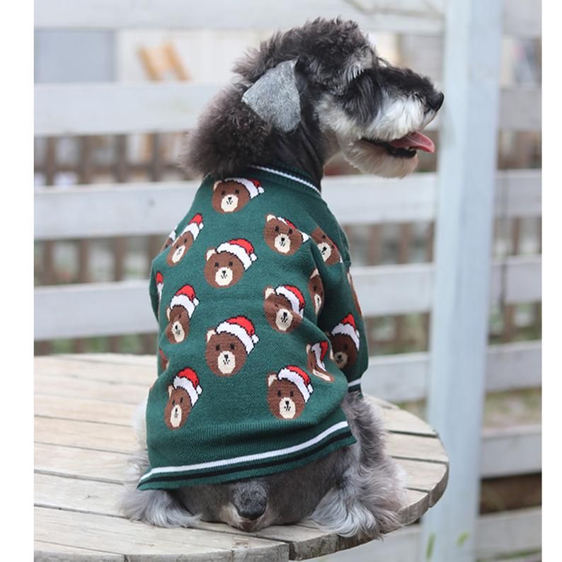 Dog on sale xmas sweaters