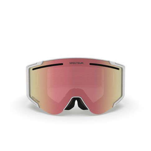 iridescent ski goggles