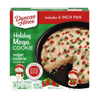 Duncan Hines Has A New Giant Holiday Cookie That Comes With Its Own Baking Pan