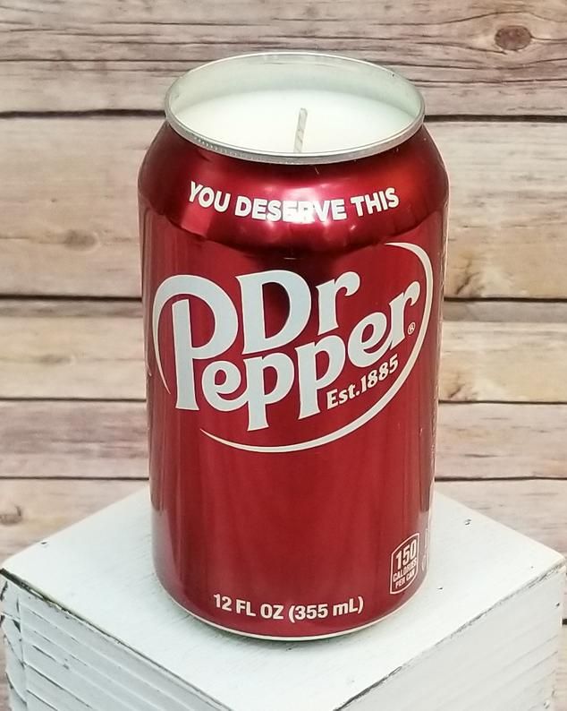 Dr Pepper Candle
