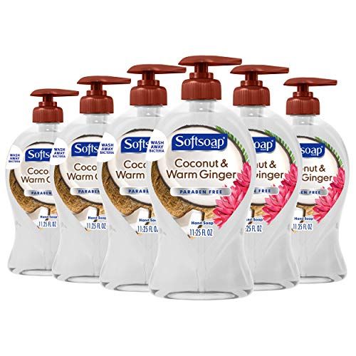 Liquid Hand Soap (Coconut and Warm Ginger, 6-Pack)