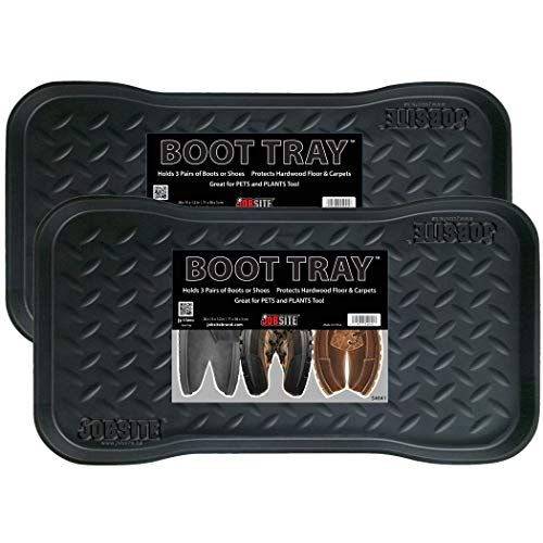 A1HC Footprint Heavy Duty Flexible 100% Rubber Boot Mat. Multi-Purpose for  Shoes, Pets, Garden - Mudroom, Entryway, Garage etc - On Sale - Bed Bath &  Beyond - 27981330