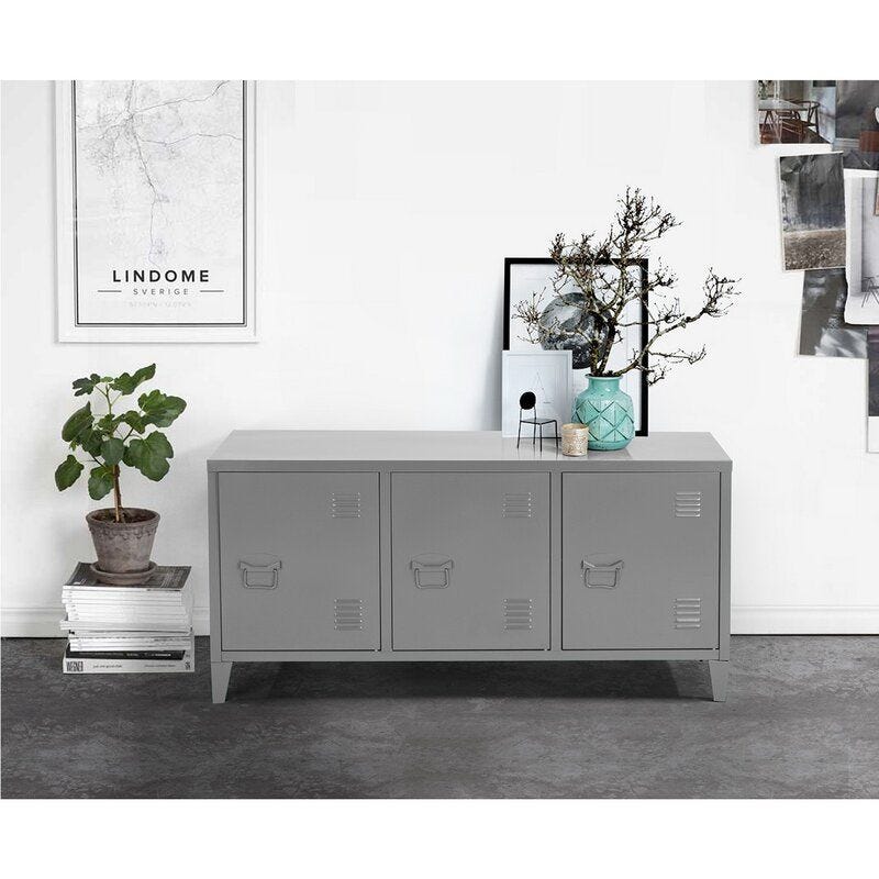 12-Pair Shoe Storage Cabinet
