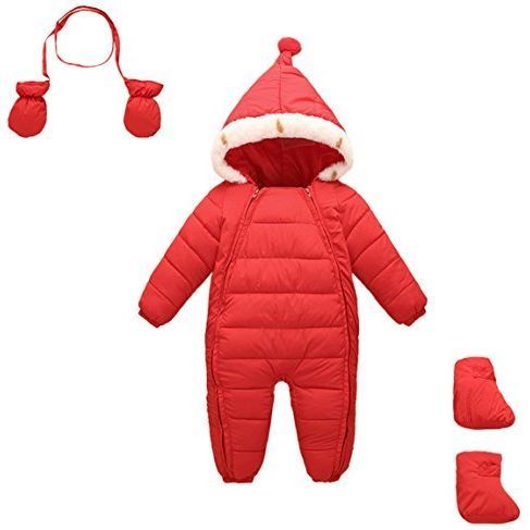 Aivtalk Newborn Baby Winter Snowsuit Set