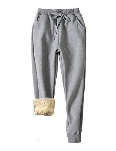 fluffy inside joggers