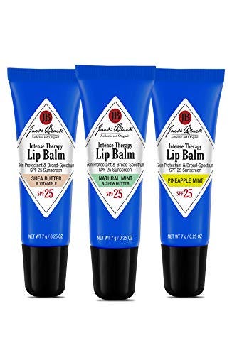 Jack Black Intense Therapy Lip Balm Trio