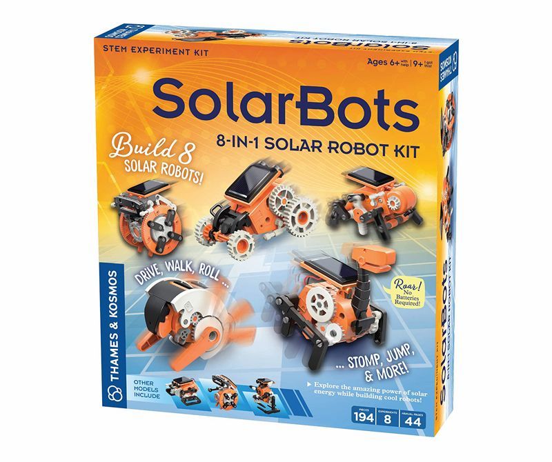 SolarBots: 8-in-1 Solar Robot Kit