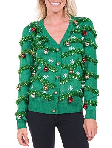 ugly christmas tree sweater