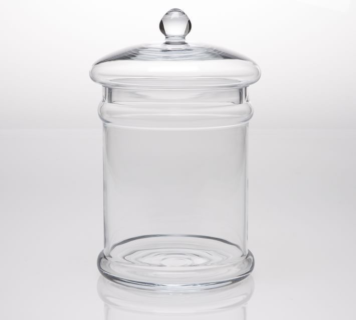 Classic Glass Bath Canisters