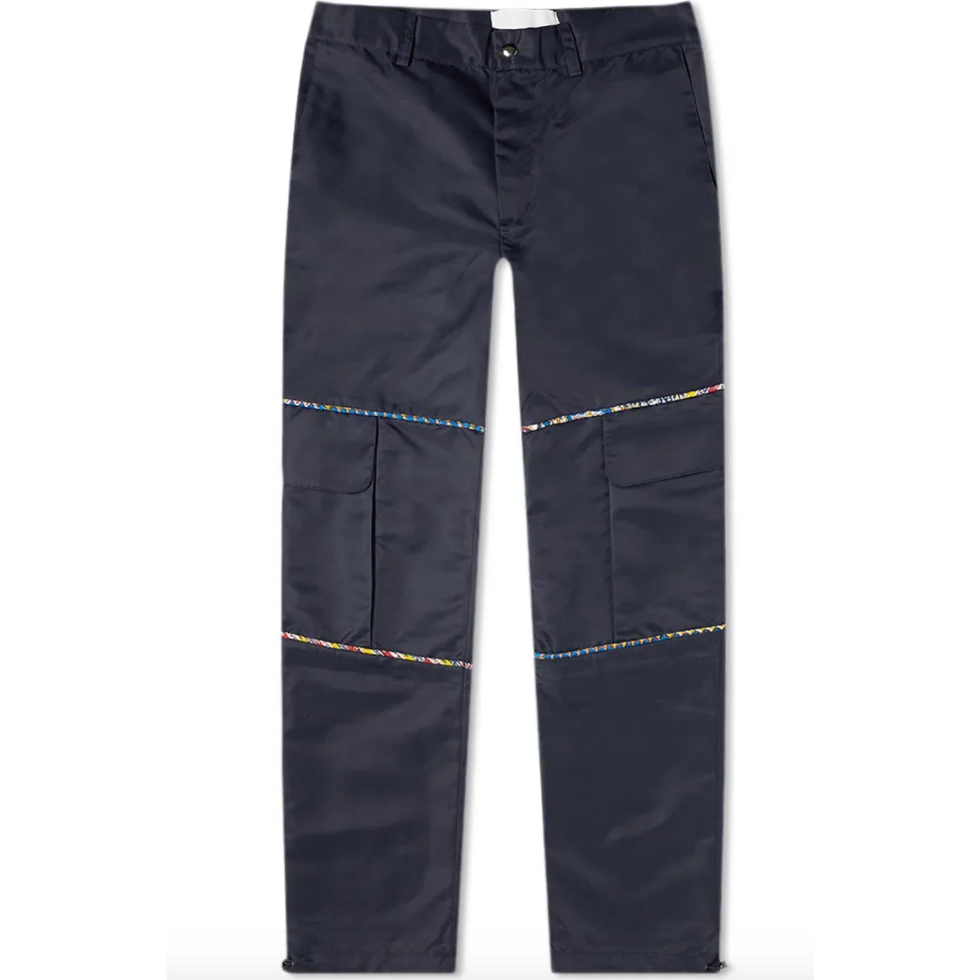 Piping Detail Cargo Trousers
