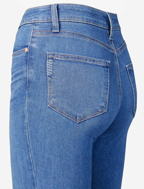 jeans with high pockets