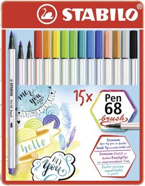STABILO Pen 68 brush, 15