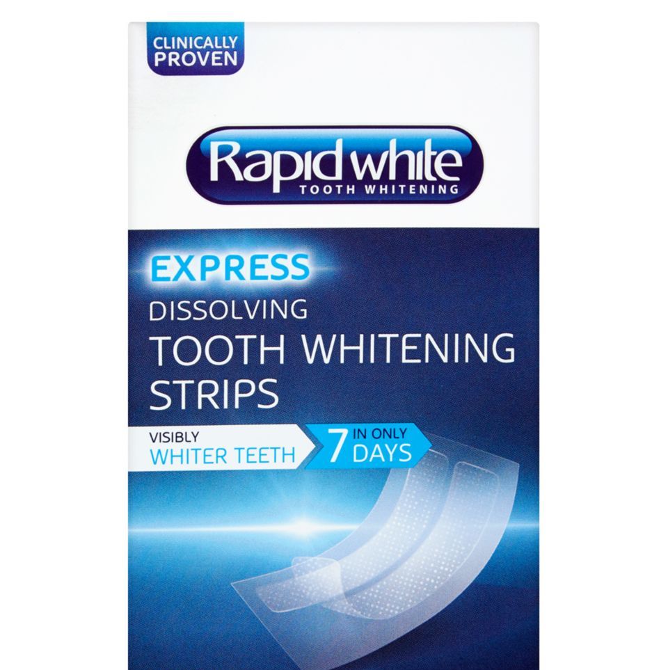 Rapid White Express Max Effect 5-minute Dissolving Tooth Whitening Strips