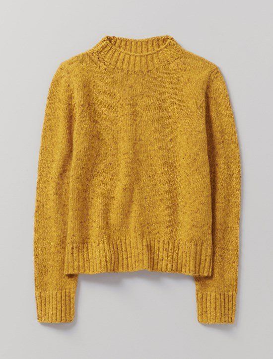 Flecky Wool Cashmere Neat Sweater