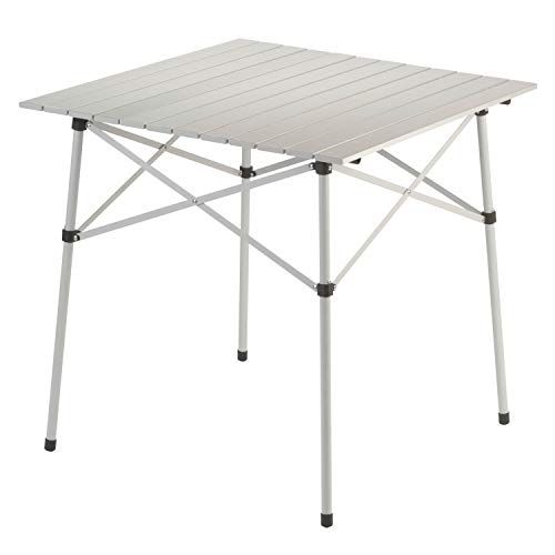 Coleman Compact Roll Top Aluminum Card Table