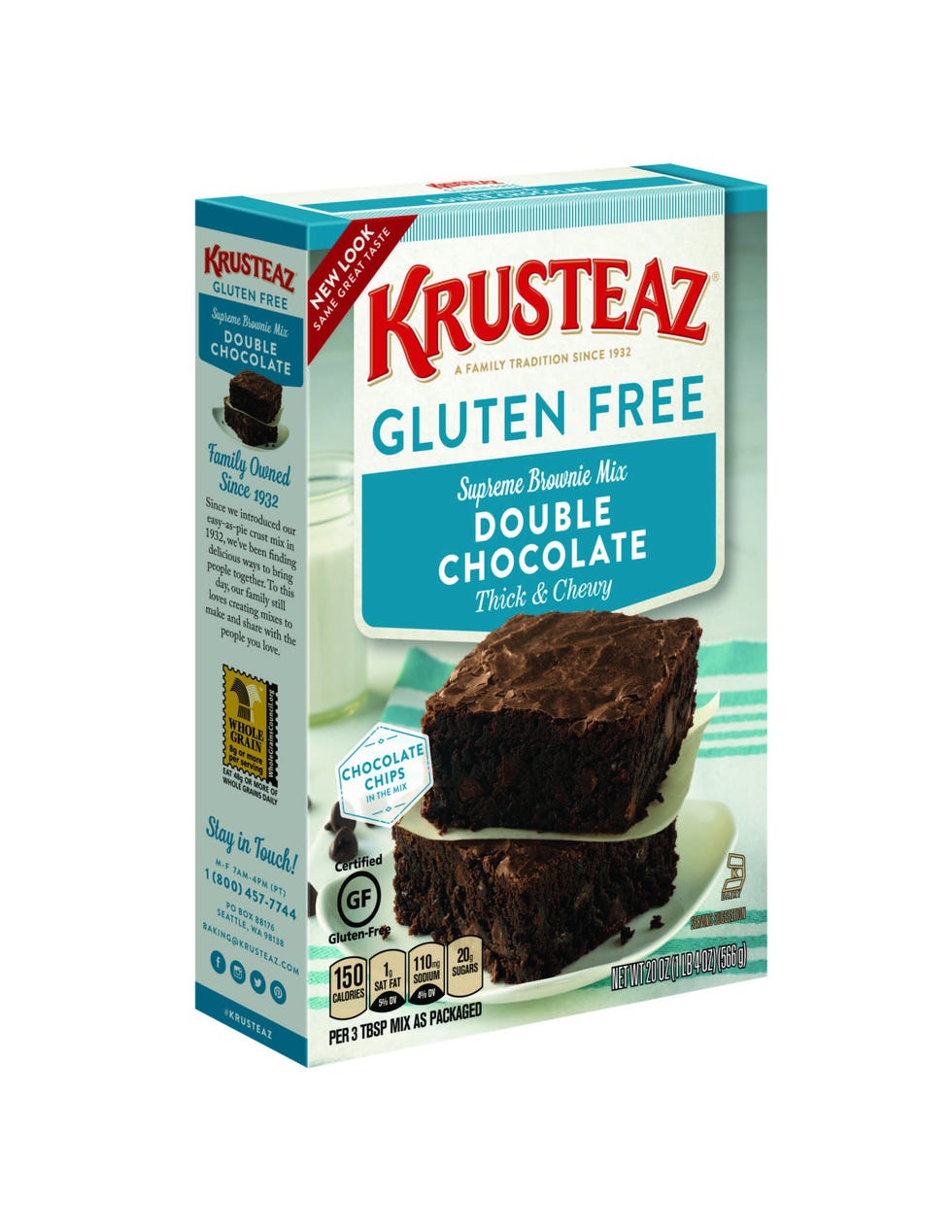 Gluten Free Double Chocolate Brownie Mix