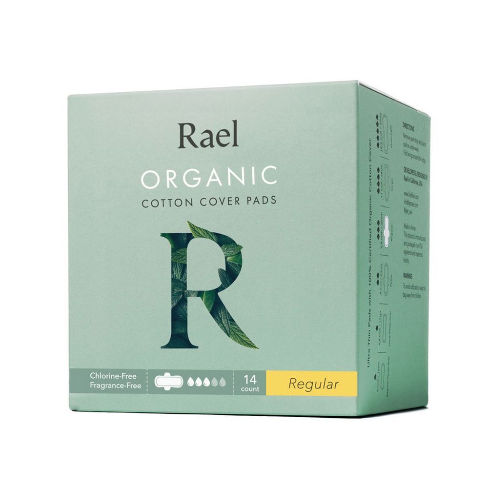 Rael Organic Cotton Regular Pads (28 count)