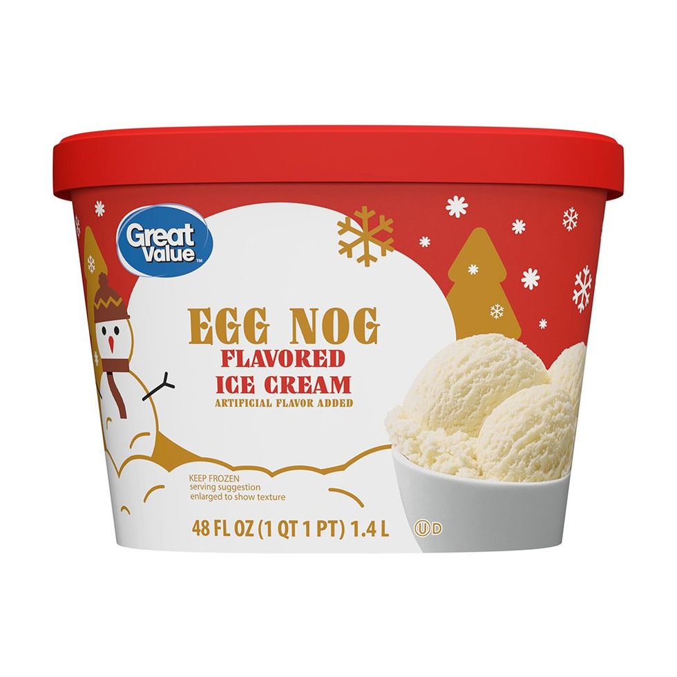 Egg Nog-Flavored Ice Cream