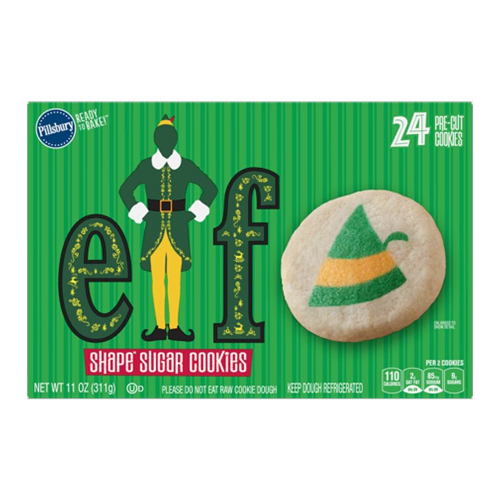 Elf Shape Sugar Cookies