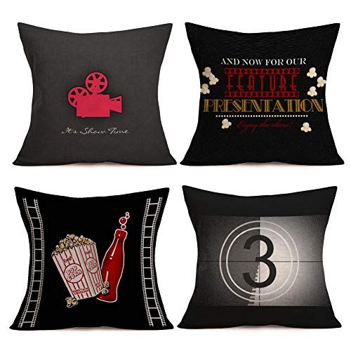 Movie Throw Pillow Covers