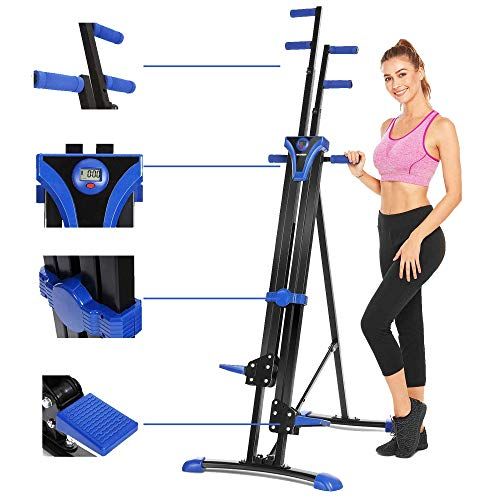 Details about   Maxi Exercise Climber Stepper Cardio Climbing Machine LCD Workout Vertical 