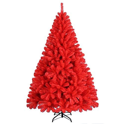 L'albero di Natale rosso