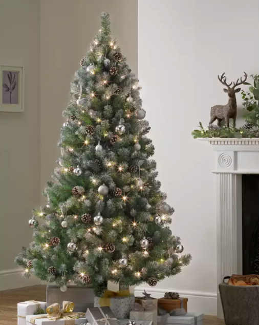 Argos Is Selling A Space-Saving Slim Metal Christmas Tree For £40