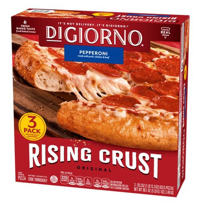 Original Rising Crust Pepperoni Frozen Pizza