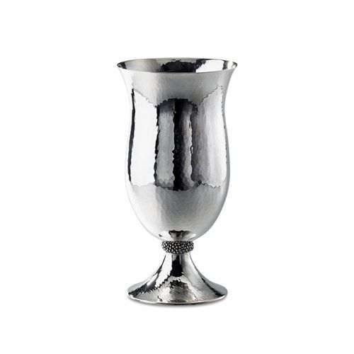 Caviar Sterling Silver Vase
