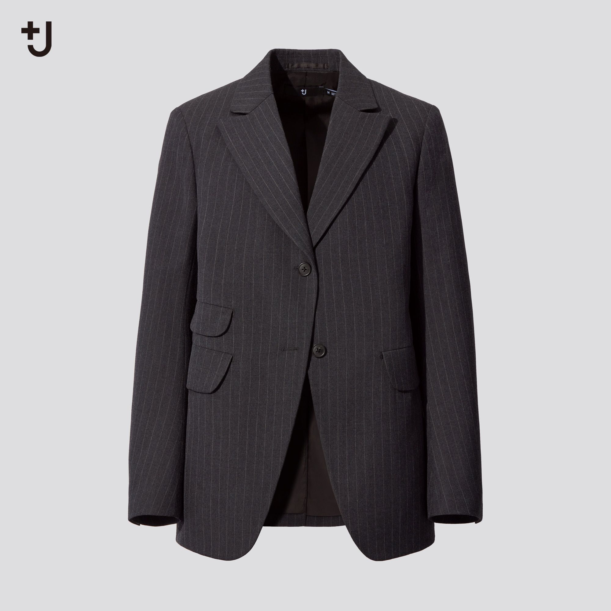UNIQLO - 【未使用】UNIQLO × JIL SANDER 【M】 UNIQLO +J Jil Sander Oversized Light Coat in Dark Gray Size
